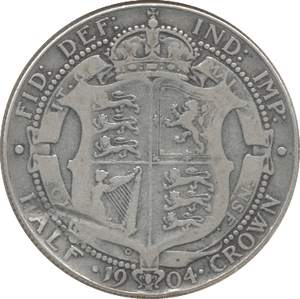 1904 HALFCROWN (F)[1] - Halfcrown - Cambridgeshire Coins