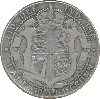 1904 HALFCROWN (F)[1] - Halfcrown - Cambridgeshire Coins