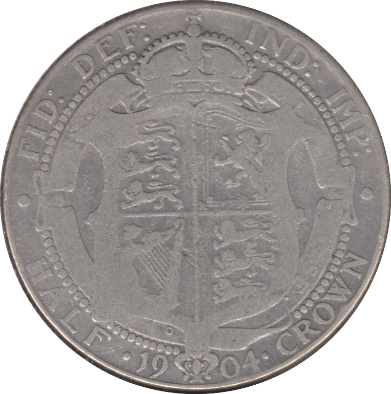 1904 HALFCROWN ( FAIR ) 7 - Halfcrown - Cambridgeshire Coins