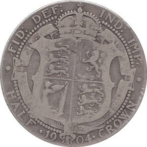 1904 HALFCROWN ( FAIR ) A - Halfcrown - Cambridgeshire Coins