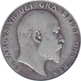 1904 HALFCROWN ( FAIR ) - Halfcrown - Cambridgeshire Coins