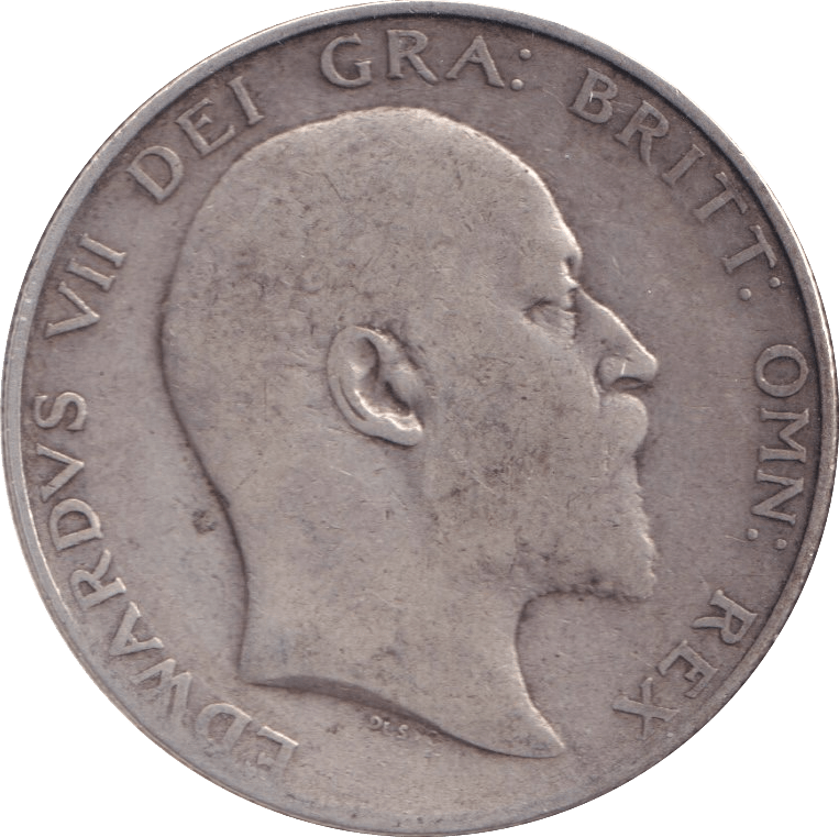 1904 HALFCROWN ( FINE ) - Halfcrown - Cambridgeshire Coins