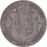 1904 HALFCROWN ( FINE ) - Halfcrown - Cambridgeshire Coins