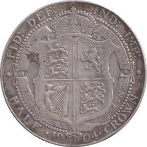 1904 HALFCROWN ( GF ) 2 - Halfcrown - Cambridgeshire Coins