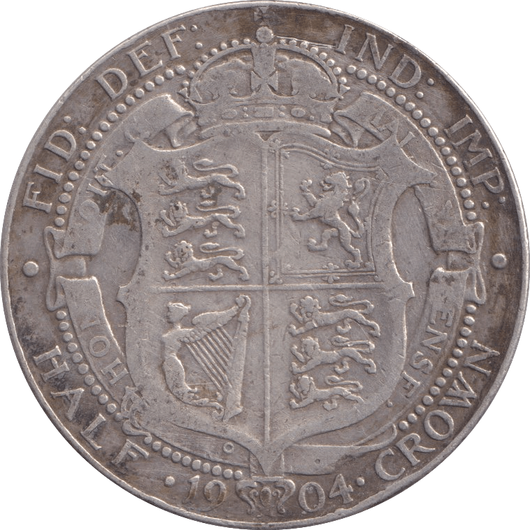 1904 HALFCROWN ( GF ) 2 - Halfcrown - Cambridgeshire Coins