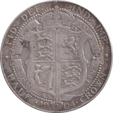 1904 HALFCROWN ( GF ) 2 - Halfcrown - Cambridgeshire Coins