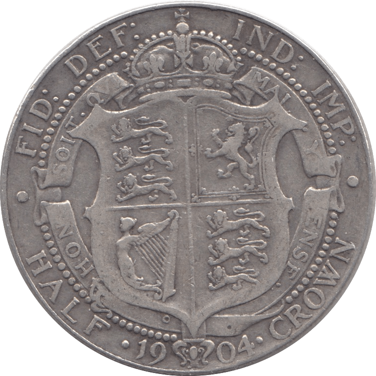 1904 HALFCROWN ( GF ) 3 - Halfcrown - Cambridgeshire Coins