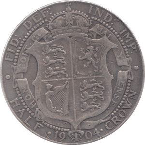 1904 HALFCROWN ( GF ) 6 - Halfcrown - Cambridgeshire Coins