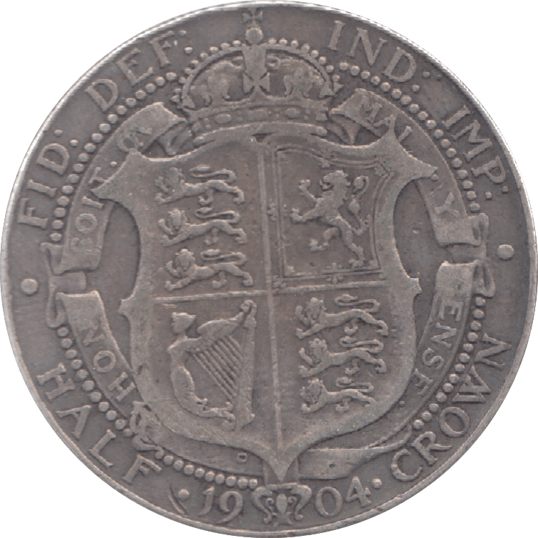 1904 HALFCROWN ( GF ) 6 - Halfcrown - Cambridgeshire Coins