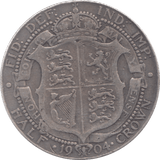 1904 HALFCROWN ( GF ) 6 - Halfcrown - Cambridgeshire Coins