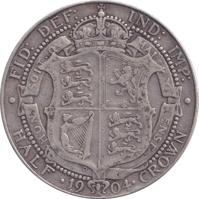 1904 HALFCROWN ( GF ) - Halfcrown - Cambridgeshire Coins