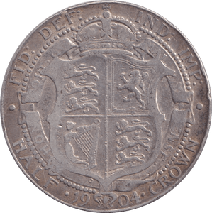 1904 HALFCROWN ( NF ) 1 - Halfcrown - Cambridgeshire Coins