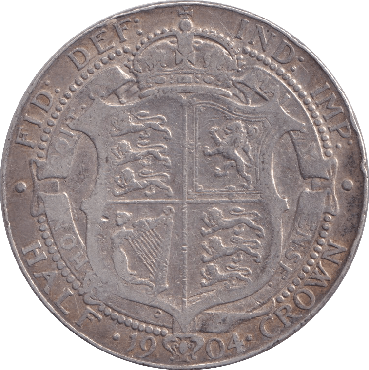 1904 HALFCROWN ( NF ) 1 - Halfcrown - Cambridgeshire Coins