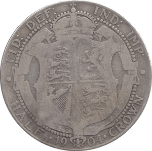 1904 HALFCROWN ( NF ) 3 - Halfcrown - Cambridgeshire Coins