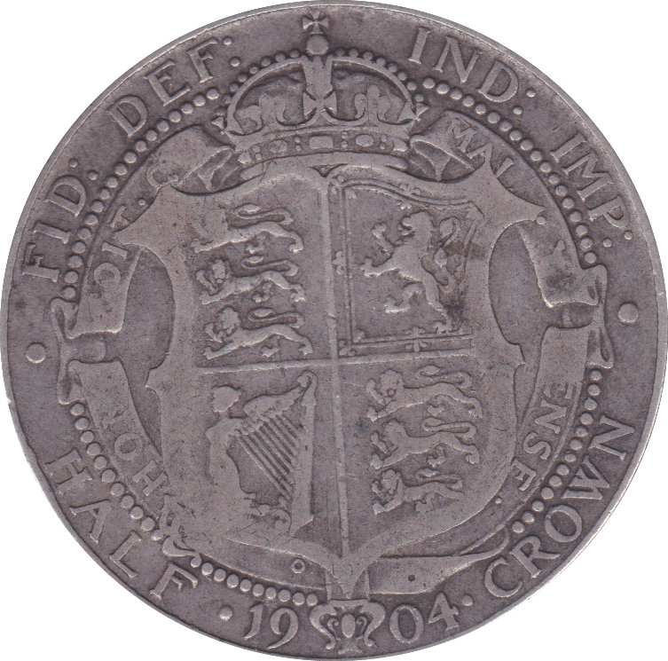 1904 HALFCROWN ( NF ) C - Halfcrown - Cambridgeshire Coins
