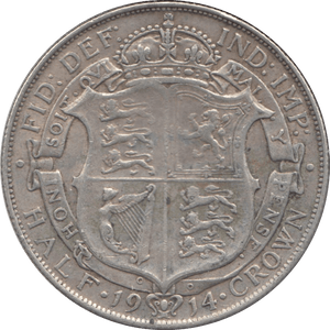1904 HALFCROWN ( VF ) - Halfcrown - Cambridgeshire Coins