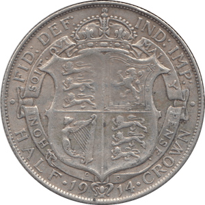 1904 HALFCROWN ( VF ) - Halfcrown - Cambridgeshire Coins