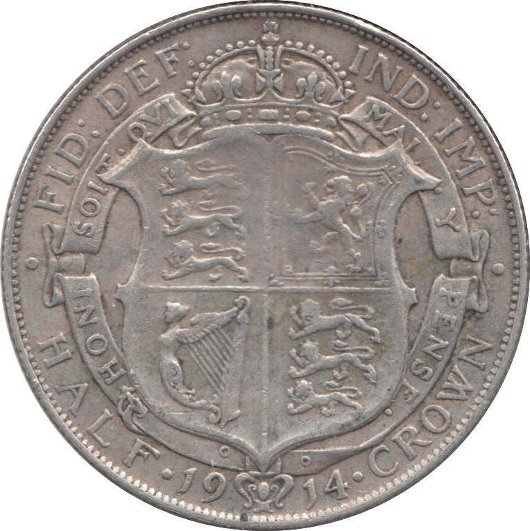 1904 HALFCROWN ( VF ) - Halfcrown - Cambridgeshire Coins