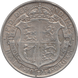 1904 HALFCROWN ( VF ) - Halfcrown - Cambridgeshire Coins