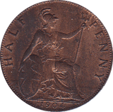 1904 HALFPENNY ( UNC ) - Halfpenny - Cambridgeshire Coins