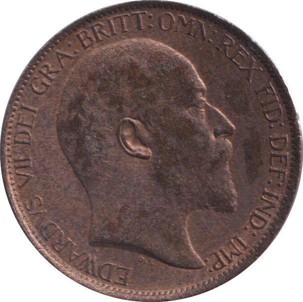 1904 HALFPENNY ( UNC ) - Halfpenny - Cambridgeshire Coins