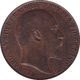 1904 HALFPENNY ( UNC ) - Halfpenny - Cambridgeshire Coins