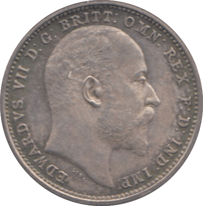 1904 MAUNDY FOURPENCE ( AUNC ) - Maundy Coins - Cambridgeshire Coins