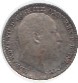 1904 MAUNDY ONE PENNY ( EF ) 2 - Maundy Coins - Cambridgeshire Coins