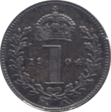 1904 MAUNDY PENNY ( UNC ) 21 - Maundy Coins - Cambridgeshire Coins
