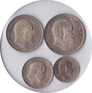 1904 MAUNDY SET EDWARD VII - Maundy Set - Cambridgeshire Coins