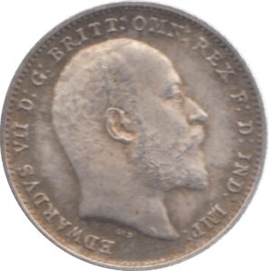 1904 MAUNDY THREEPENCE ( AUNC ) 23 - Maundy Coins - Cambridgeshire Coins