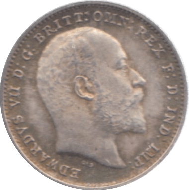 1904 MAUNDY THREEPENCE ( AUNC ) 23 - Maundy Coins - Cambridgeshire Coins