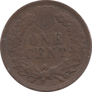 1904 ONE CENT USA INDIAN HEAD CENT - WORLD COINS - Cambridgeshire Coins