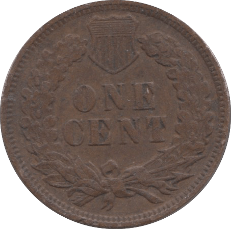 1904 ONE CENT USA INDIAN HEAD CENT - WORLD COINS - Cambridgeshire Coins