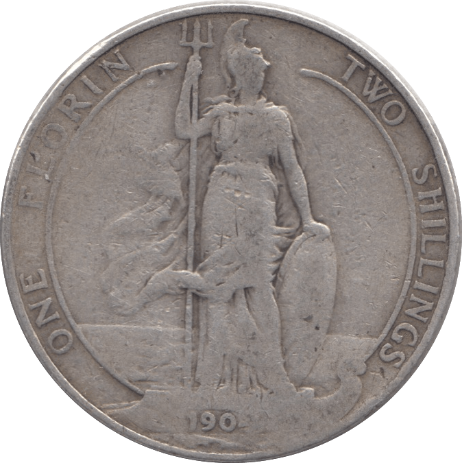 1904 ONE FLORIN ( NF ) - Florin - Cambridgeshire Coins
