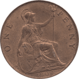 1904 PENNY 1 ( AUNC ) 68 - Penny - Cambridgeshire Coins
