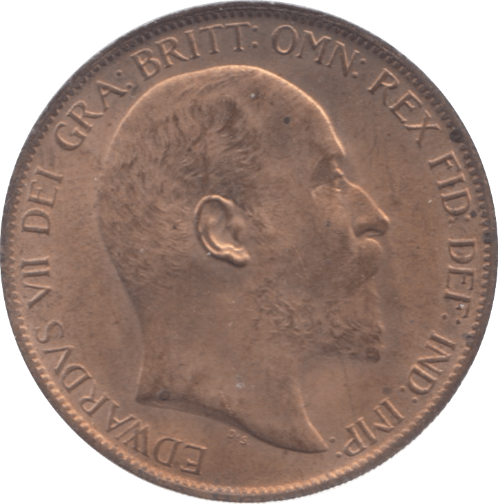 1904 PENNY ( UNC ) 7 - Penny - Cambridgeshire Coins
