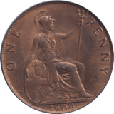 1904 PENNY ( UNC ) - Penny - Cambridgeshire Coins