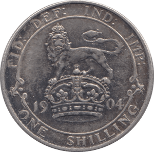1904 SHILLING ( AUNC ) - Shilling - Cambridgeshire Coins