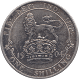 1904 SHILLING ( AUNC ) - Shilling - Cambridgeshire Coins