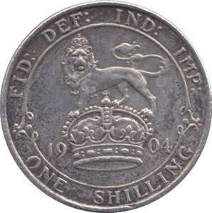 1904 SHILLING ( EF ) - Shilling - Cambridgeshire Coins