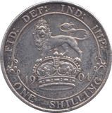 1904 SHILLING ( EF ) - Shilling - Cambridgeshire Coins