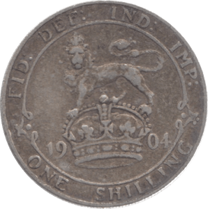 1904 SHILLING ( FINE ) 13 - Shilling - Cambridgeshire Coins