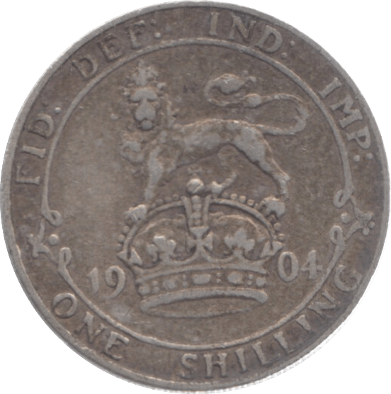 1904 SHILLING ( FINE ) 13 - Shilling - Cambridgeshire Coins