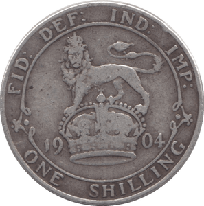 1904 SHILLING ( FINE ) 3 - Shilling - Cambridgeshire Coins