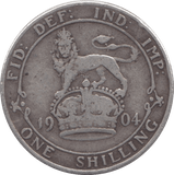 1904 SHILLING ( FINE ) 3 - Shilling - Cambridgeshire Coins