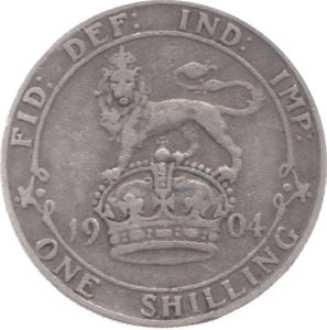 1904 SHILLING ( FINE ) 9 - Shilling - Cambridgeshire Coins