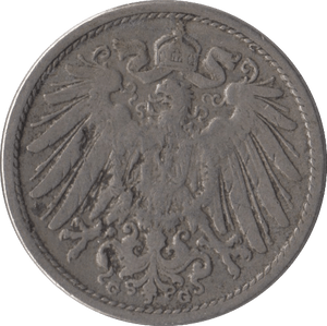 1904 SILVER 10 PFENNIG GERMANY - SILVER WORLD COINS - Cambridgeshire Coins