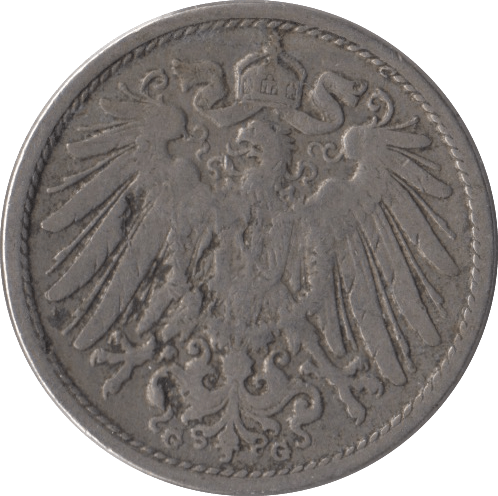 1904 SILVER 10 PFENNIG GERMANY - SILVER WORLD COINS - Cambridgeshire Coins