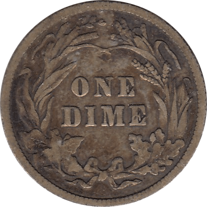 1904 SILVER DIME USA - SILVER WORLD COINS - Cambridgeshire Coins